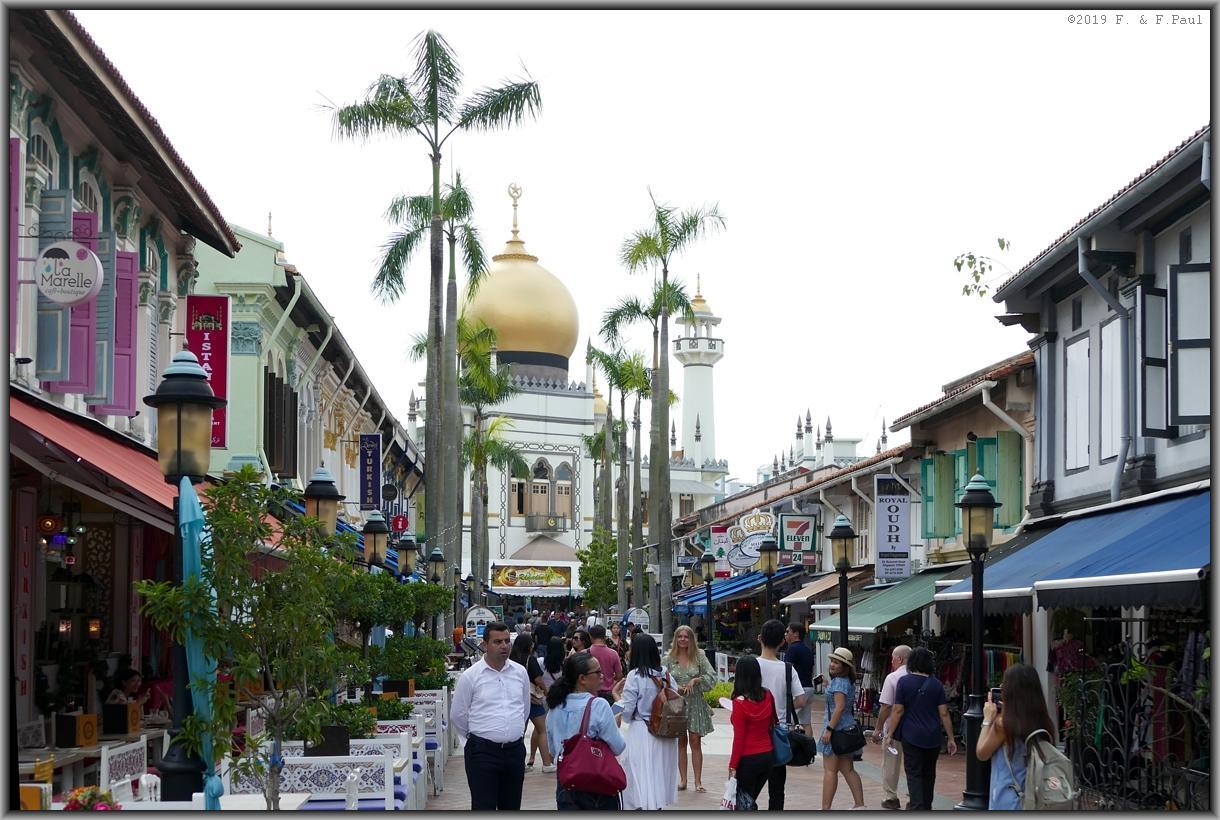 Arab Street mit Sultan-Moschee