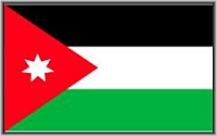 Flagge Jordanien