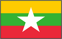 Flagge Myanmar