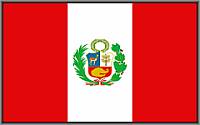 Flagge Peru