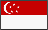 Flagge Singapur